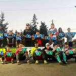 Submitted photo
Riders from Lincoln Park BMX in Port Angeles traveled to Spokane to compete in the Washington State BMX finals in early September. These riders and others are set to compete for Gold Cup plates at the DK NW Gold Cup Finals in Port Angeles, Sept. 16-18. They include (back row, from left) Cholena Morrison of Port Angeles (fourth place in 17-20 Intermediate, third in 17-20 Womens Cruiser); Sequims Trinity Gather (first in 17-20 Womens Cruiser; second in 17-20 Girls Expert), and Port Angeles riders Bradan Gray (second in 9 Cruiser; fifth in 9 Expert), Bennett Gray (third in 7 & Under Cruiser), Cash Coleman (third in 16 Expert), Kameron Langdon (first in 8 Cruiser, third in 8 Expert) and Mason Wilcox-Olton (second in 7 Expert, first in 7 & Under Cruiser); Jackson Beal of Port Townsend (second in 15 Cruiser, fourth in 15 Expert) and Port Angeles riders Makaylie Underwood (second in 12 Girls Expert), Kylin Weitz (second in 10 & Under Girls Cruiser, second in 9 Girls Expert) and Teyah Elofson-Cross (third in 10 & Under Girls Cruiser), with (front row, from left) Port Angeles Nyah Langdon (fourth in 11 Novice, second in 11 Girls Cruiser) and Logan Gray (fifth in 6 Intermediate), Sequims Christian Snavely (third in 14 Novice) and Port Angeles riders Caleb Underwood (eighth in 14 Intermediate), Toby Kreider Jr. (seventh in 14 Intermediate), Ryan Albin Jr. (second in 15 Intermediate) and Gabriel Granum (first in 16 Intermediate).