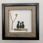 Submitted photo / Diana Fatzingers Wee Pebble Art creations are on display at Pacific Mist during the Oct. 5 First Friday Art Walk on Oct. 5.