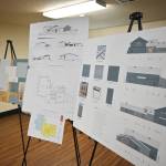 Sequim Gazette photo by Michael Dashiell/ Schematics for the Shipley Centers Health & Wellness Annex by Dungeness Design show how the project will look. Its currently in the City of Sequims Design Review Process, and center leaders hope to secure another $500,000-plus to pay the remainder needed to build.