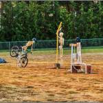 Contributor Bob Lampert captures this lively scene near the intersection of Woodcock and Kitchen-Dick Roads.