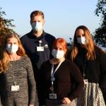 Photo courtesy of Olympic Medical Center
Human resources team members from Olympic Medical Center were recently honored with Employee Recognition awards. They are, from left, are Heather Delplain, Larsson Chapman, Bryanne Stewart and Camryn Smith.