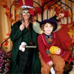 Photo courtesy of Sequim Farmers & Artisans Market / Kelsey Husted and Lucian Alexander Parker have fun at the Olympic Theatre Arts costume booth. Check out family-friendly activities at the Sequim Farmers & Artisans Markets November Market on Nov. 19.