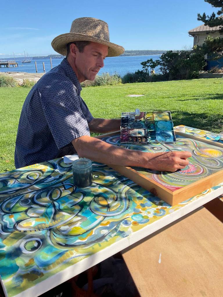 Submitted photo / Mike Biskup of Mike Biskup Studio is one of a dozen participating artists on the Strait from the Artists, a free, self-guided tour slated for Nov. 12.