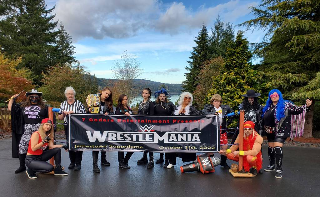 Photo by Patty Trevino​ / The human resources team for 7 Cedars & Jamestown SKlallam Tribe go all out for Halloween 2022.