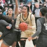 Photo by Keith Thorpe/Olympic Peninsula News Group / Peninsula Colleges Ituau Tuisaula is one of the returning players from last years team that went 25-4 and nearly won the NWAC championship.