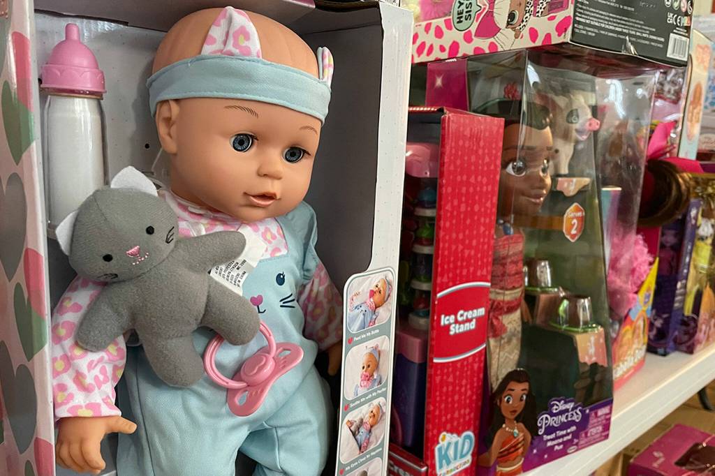 Sequim Gazette photo by Matthew Nash/ Organizers of Toys for Tots in Clallam County said the biggest need they have is for children ages 0-3 and 13 and up. Items can be donated at one of 140-plus drop boxes, and in front of Sequim and Port Angeles Walmart stores, and Swains from 9 a.m.-3 p.m. Fridays-Saturdays through Dec. 17.