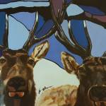 Submitted art 
Stained Glass Sky by Jean Glaser, a featured artist at the Blue Whole Gallery in January.