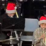 Submitted photo / As part of the Sequim Middle School band, Anthony Ingram plays trombone, seen here at a December show. His grandmother Joanne Tisch said hes recovered from acute liver failure and bone marrow failure and remains active in a number of organizations.