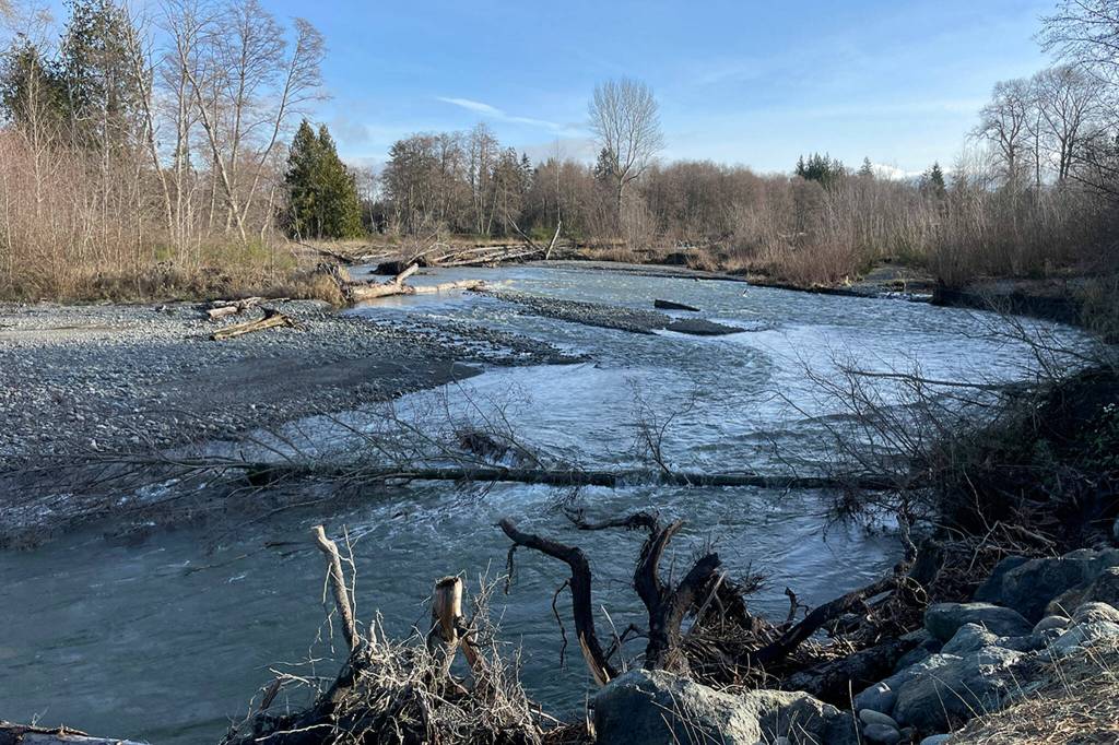 Sequim Gazette photo by Matthew Nash/ Hurd Creek Hatchery became state operated in 1980 and will soon be relocated nearby on Fasola Road out of the Dungeness Rivers high risk floodplain. it flooded in 2015 and saw fish be prematurely released, and the hatchery building was damaged.