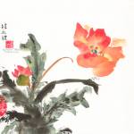 Submitted art / Morning Poppies by Randy Tierney, a featured artist at the City of Sequims Lets Explore Color art exhibit in January.