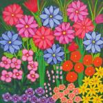 Submitted art
Dahlias in the Garden by Jean Wyatt, a featured artist at the City of Sequims Lets Explore Color art exhibit in January.