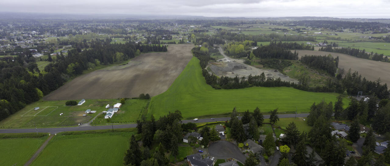 Photo by John Gussman
Clallam County commissioners last week voted to approve a $400,000 grant to preserve the 54.6-acre Mid Valley Farm in Sequim, through the Clallam County Conservation Futures Fund.