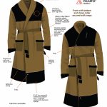 Photo courtesy of Rugged Robe/ Some of the features Rugged Robe Polartec Windbloc style include waterproof materials, snaps for the top and bottom of the opening, and ecologically-minded materials.