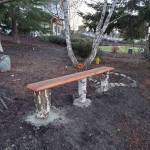 Submitted photo
 The Coopers bench.