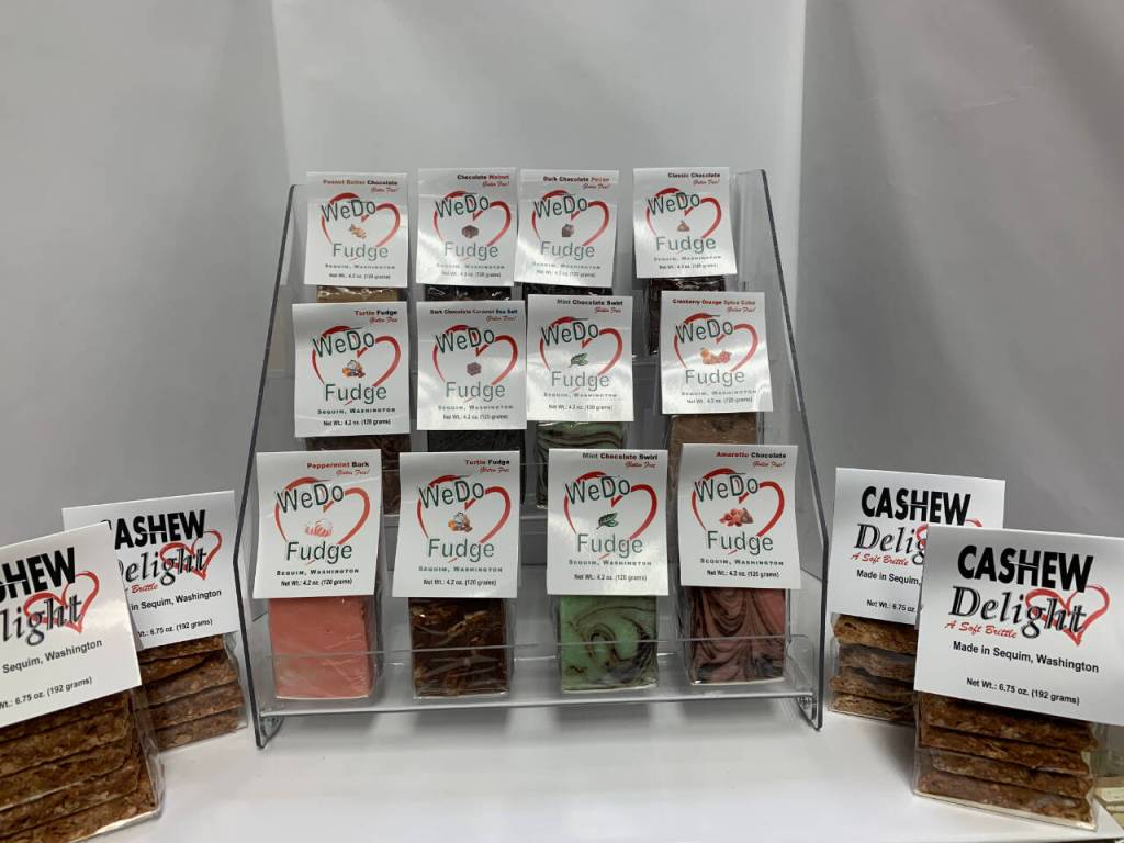 Submitted photo
Check out creative, edible fudge creations by WeDoFudge at Pacific Mist - Books, Cards & Gifts during the First Friday Art Walk Sequim on Feb. 3.