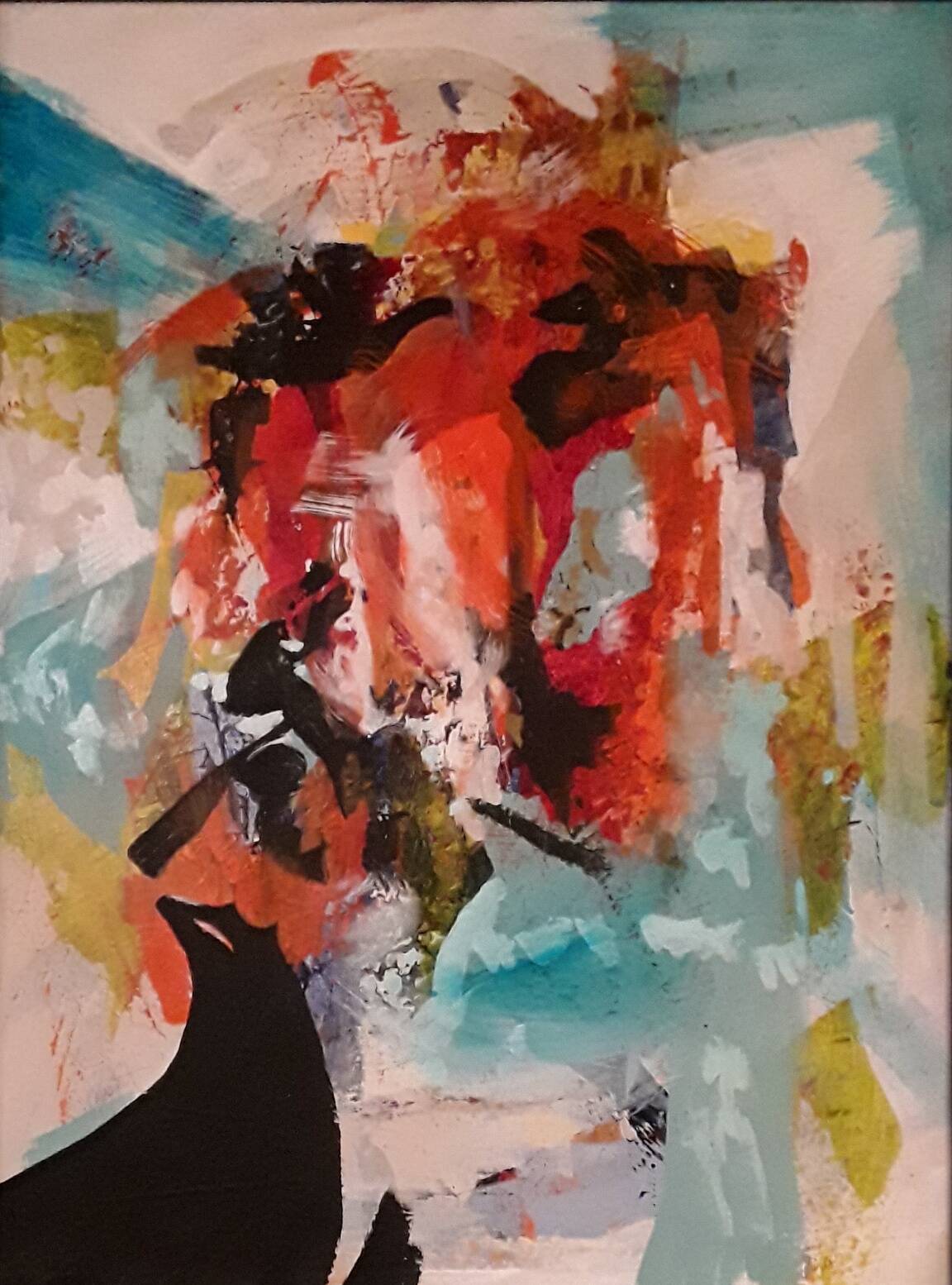 Submitted art / The Watcher by Terry Grasteit, a featured artist at the Blue Whole Gallerys February 2023 exhibit, The World Around Us.