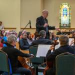 Sequim Gazette photos by Emily Matthiessen
Conductor Phil Morgan-Ellis leads a Sequim Community Orchestra concert in Sequim on Feb. 11.