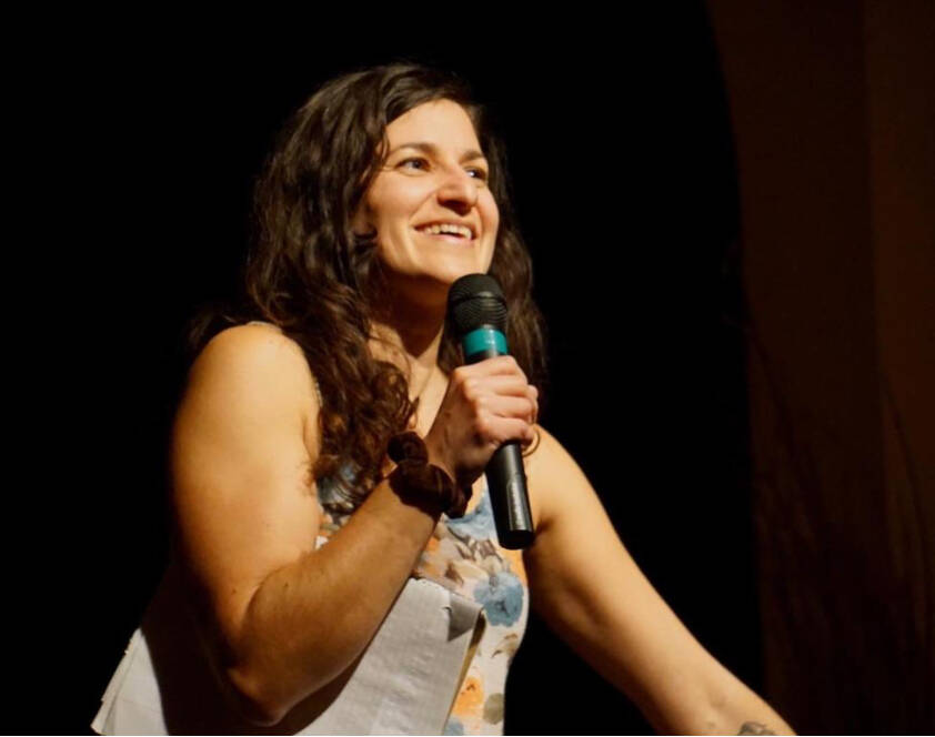 Submitted photo
Nessa Goldman hosts the Feb. 17 story slam at Olympic Theatre Arts.