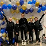 Submitted photo / Klahhane Gymnastics Gold Team members include, from left, Elyse Brown, Harper Hilliker, Dalyen Williams, Raynee Ciarlo and Graycelyn Goss.