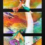 Submitted art / Window onto the World by Jeannine Chappell, a featured artist at the Blue Whole Gallery in March.