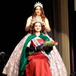 Sequim Gazette photo by Matthew Nash
This years Sequim Irrigation Festival queen, Pepper Reymond, is crowned on Feb. 25 by 2022 festival queen Isabella Williams. Reymond is joined on the festivals royal court by princess Anne Marie Barni, prince Fred Cameron, and princess Paige Skylar Krzyworz. Their parade float will be revealed just prior to the Kick-Off Dinner and Auction on March 25 at 7 Cedars Casino. See story and more photos, A-2.