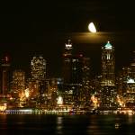 Photos courtesy of Blue Whole Gallery
Night Lights by Hank Izley, a featured artist at the Blue Whole Gallery in April.