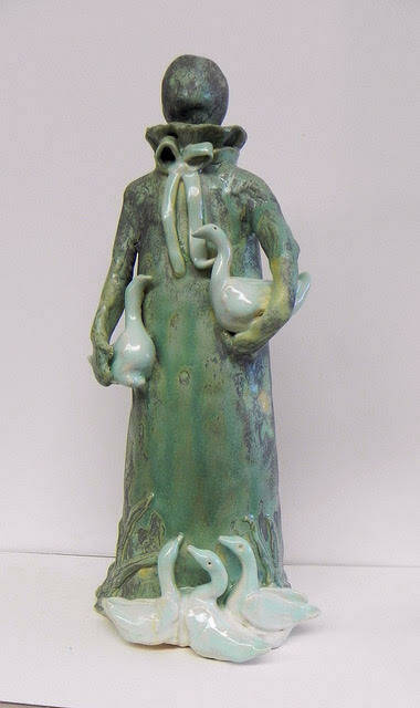 Submitted photo / The Goose Girl by Blue Whole Gallery member Carol Janda, who will lead a free two hour Principles and Elements of Design demonstration on March 18 at the gallery.