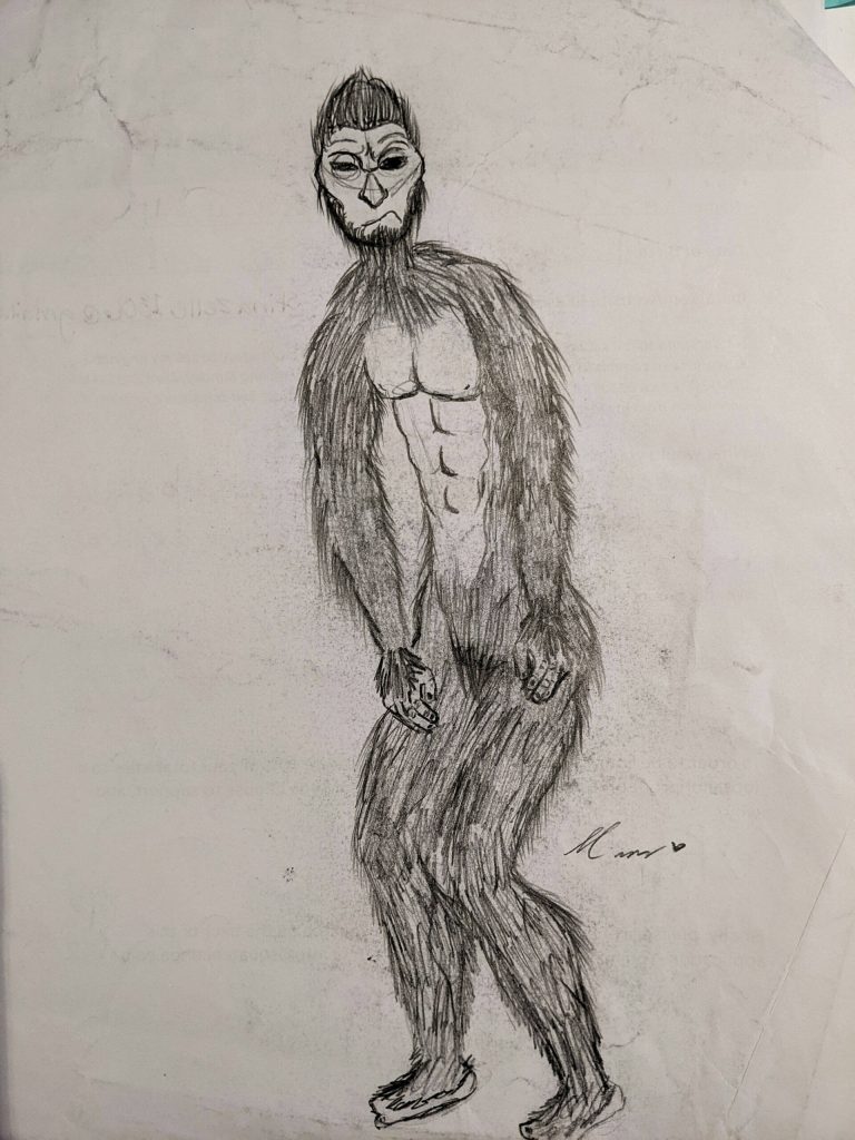 Submitted art/ Razelle Marshall, a Port Angeles High School freshman, is one of six student artists selected to have a table in Artists Alley at Squatchcon, and have a personalized pitch review with professional comics editor Jenny Blenk, formerly of Sequim.