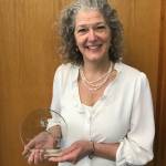 Photo courtesy of Olympic Peninsula YMCA / Wendy Bart, chief executive officer for Olympic Peninsula YMCA, was recently awarded the Women of Excellence Award from the Womens Leadership Resource Network.
