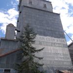 Sequim Gazette file photo
Owners of the grain elevator/granary near downtown Sequim are concerned changes to the Verizon cell service equipment will contradict the historical integrity of the building.