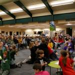 Photo courtesy of North Olympic Library System/ About 175 people attended the Battle of the Books in Port Angeles Library on March 24.