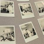 Sequim Gazette photo by Matthew Nash/ Polaroids capture moments of the Olympic Peninsula Academys Vulta V flight to Mars on March 27.