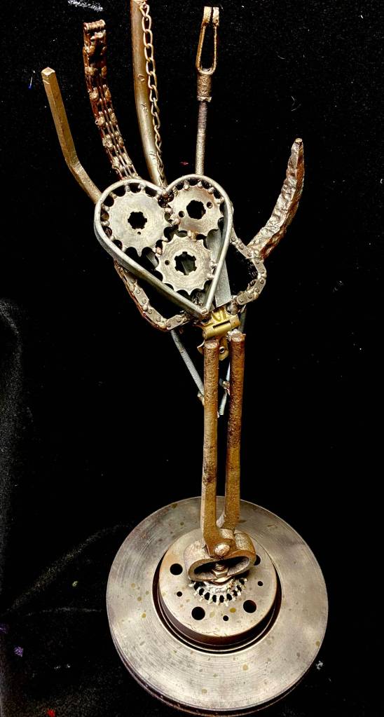 Art courtesy of City of Sequim / Owner of a Lonely Heart by Jaxon Taylor, a featured artist in the High Schools of the Olympic Peninsula Creative Crafts and Arts Exhibit.