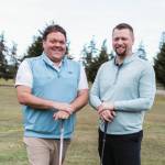 Photo courtesy of Garrett Smithson
Garrett Smithson, left, and Chad Wagner are set to play 100 holes as a fundraiser for the Trey Green Guild.