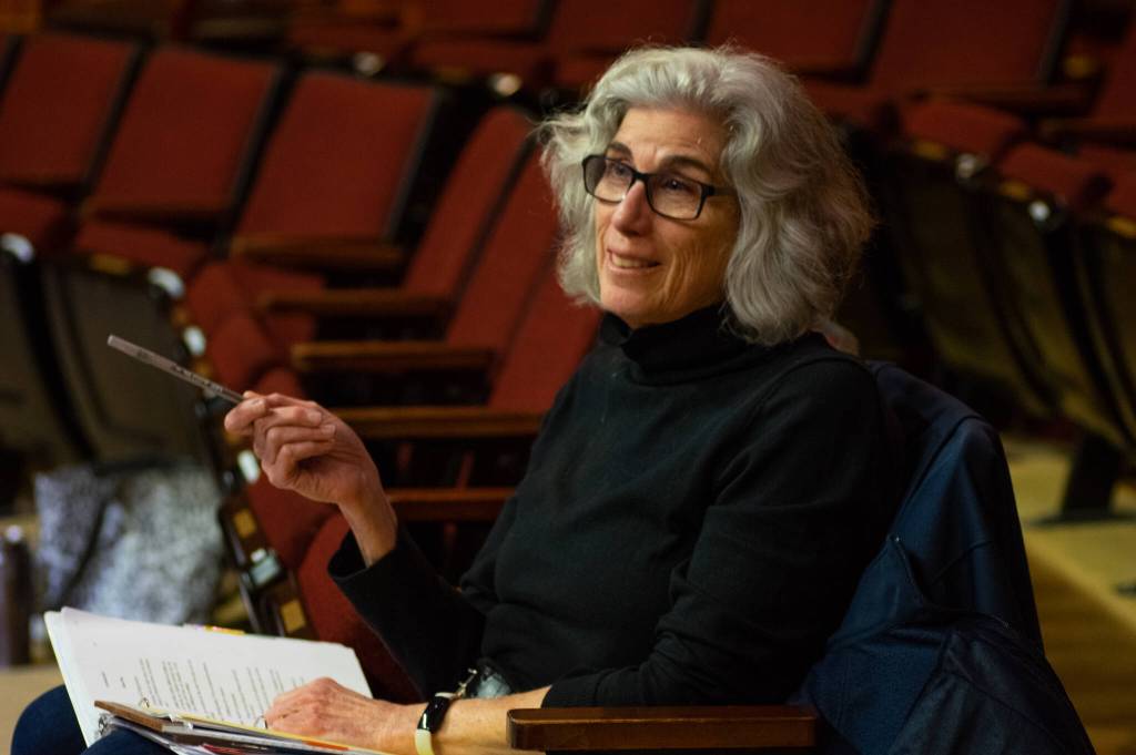 Sequim Gazette photo by Emily Matthiessen / Although she has an extensive background in film, Calendar Girls is Ellen Butcharts directorial debut. She says, I would love to be involved in more women centric plays, and I am committed to community theater as a gathering and sharing space. Representation is so important. The dramatic arts offer us a wonderful space to showcase not only women, but all folks who feel their lives have been underrepresented.