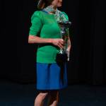 Sequim Gazette photo by Emily Matthiessen / marilyn snook plays Marie in Calendar Girls, an OTA production based on the true story of a group of Yorkshire women and a local professional photographer who produce a discretely nude calendar to raise money for cancer research 24 years ago. Currently they have raised more than 6 million pounds.