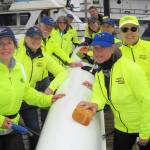 Among the Sequim Bay Yacht Club members assisting with free Experience Rowing event on May 7 are, from left, WendyRae Johnson, Christi Jolly, Dennis Miller, Diane Froula, Rudy Heessels, Guy Lawrence, Ginny Moorleghen, Jeanne Neal, Gail Clark and Suzy Narbutovshkih.