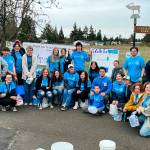 Photo courtesy of ​​Ann Flack/ Sequim Sunrise Rotary/ Sequim Interact Club members and Sequim Sunrise Rotarians seek $4,2000 for their Walk for Water fundraiser to build a well in Ghana.