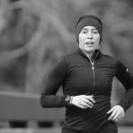 Sequim Gazette photo by Michael Dashiell / Alexis Neal races to a womens division 5k victory at the 2023 Railroad Bridge Run on April 22. Neal finished in 23 minutes, 4 seconds  good for 10th overall.