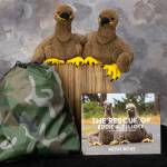 Photo courtesy of Keith Ross, Keiths Frame of Mind/ 
This June, photographer Keith Ross releases his book/plush set The Rescue of Eddie & Elliott – A Bald Eaglet Adventure. He photographed the eaglets in Dungeness in 2019 and turned their adventure into a story book experience.