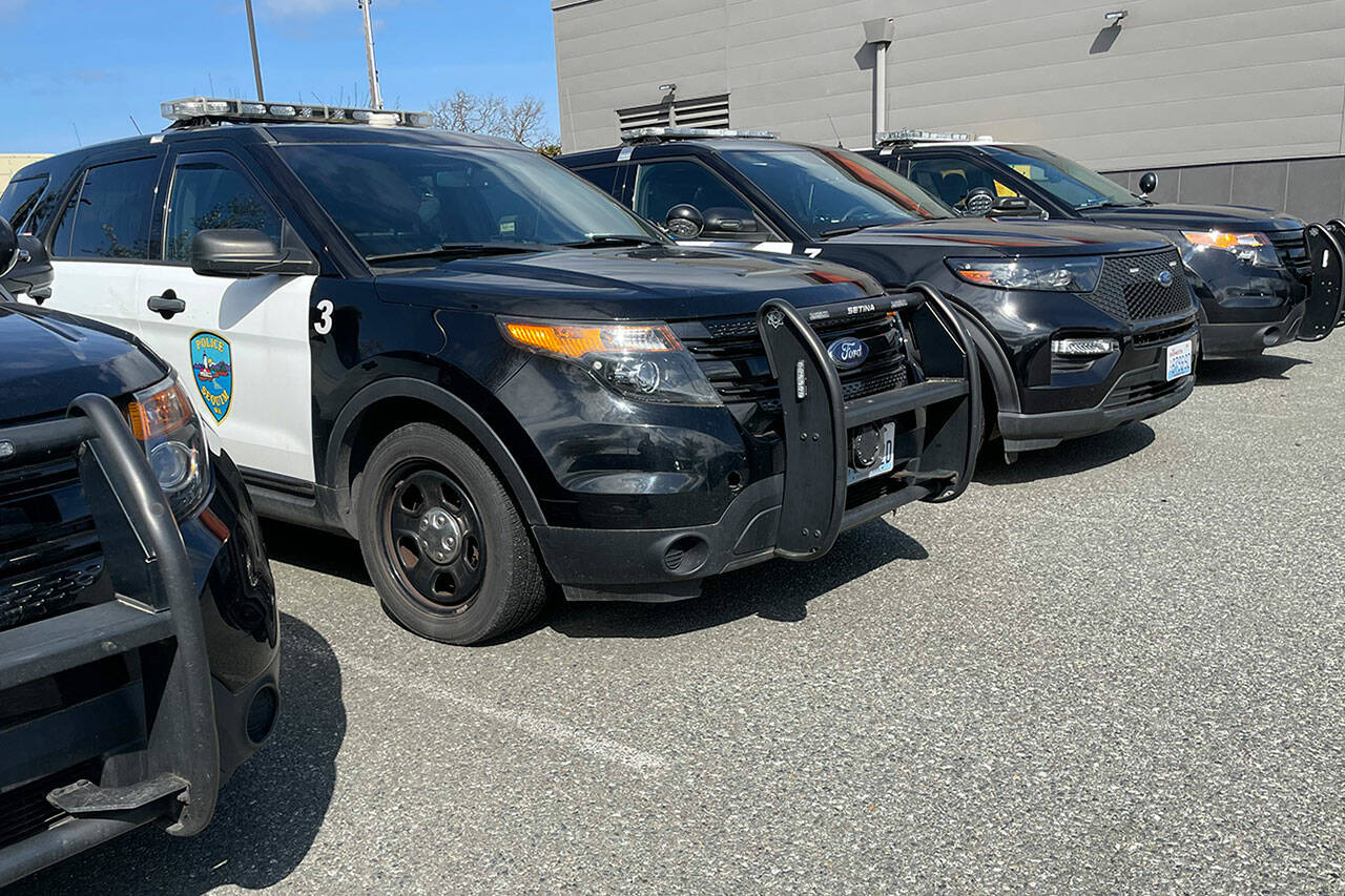 Sequim Gazette photo by Matthew Nash/ Sequim city councilors agreed in late April to increase Sequim Police Departments officer total from 20 to 22 to account for impending retirements and attrition.