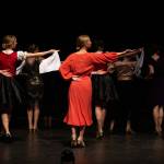 Photo by Danielle Lorentzen/Ghostlight Productions/ Actors rehearse one of many dance scenes in Anastasia the Musical at Sequim High School from May 4-13.