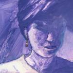 Artwork courtesy of Blue Whole Gallery
Above:Laura by Mary Franchini, featured artwork at the Blue Whole Gallerys June 2023 exhibit, Picture This #26. A longtime gallery member, Franchini is curator of the exhibit.
Below right: Lavender Sunrise by Julie Senf.