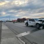 Photo courtesy Johan Van Nimwegen/ A 24-year-old man was arrested for suspected DUI-alcohol on May 6 after he struck a light pole and parked vehicle, Sequim Police Department reports.