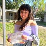 Photo courtesy of Sequim High School / Amara Gonzalez, a varsity Sequim High School tennis player, is co-Wolf of the Week for the first week of May.