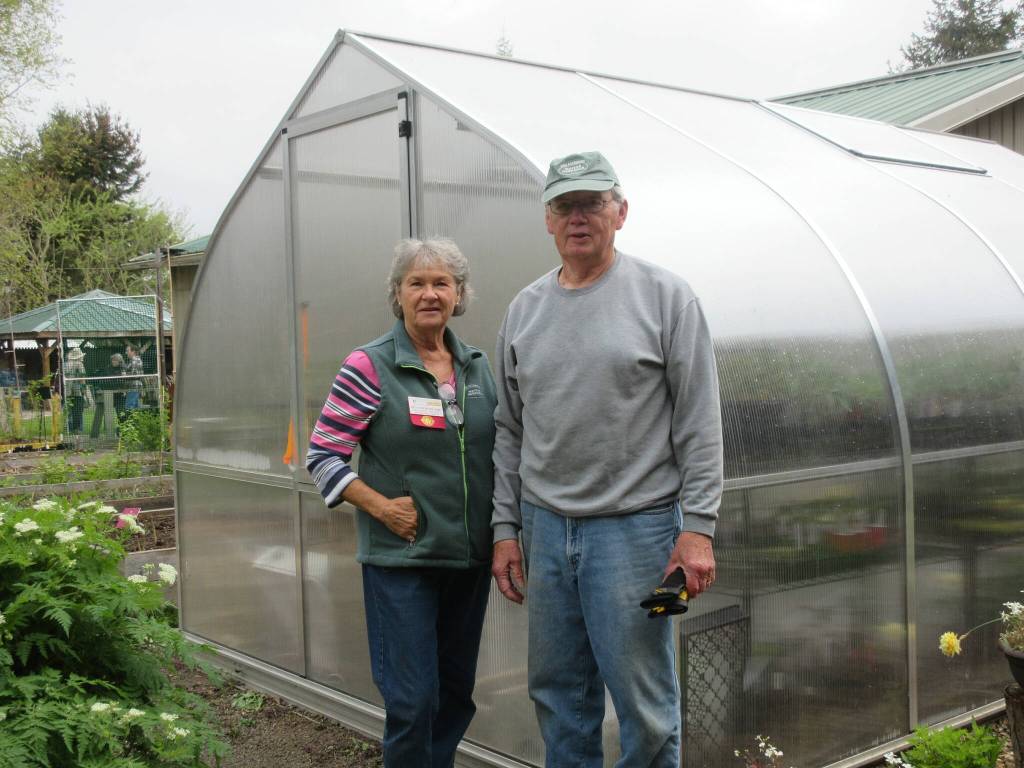 Photo by Audreen Williams / Find out how you can grow more food in your greenhouse year-round, as Master Gardeners Betsy Burlingame and David Rambin offer Growing Food in a Greenhouse, a Green Thumb Education Series presentation, from noon-1 p.m. Thursday, June 8, at the Port Angeles Library.