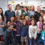 Sequim Gazette photoS by Emily Matthiessen
Members of Five Acre Schools chess club celebrate after the end-of-the year tournament, a culmination of months of learning to think like a chess player, on May 31. Pictured are (back row, from left) teacher Derek Silfe, Spencer Armstrong, Miles Taylor, Hoko Saari and Thomas Bagley, (middle row, from left) organizer Theresa Churchill, Emma Tran, Ailo Saari, Soren Albright, Nevada Batcheller, Alex Amirsadeghi and Salan Petersen and Adventure teacher Dianne Sullivan, and (front row, from left) Hunter Moss, Kazuki Feinstein, Arie Barrett, Lucian Churchill and Mya Tran.