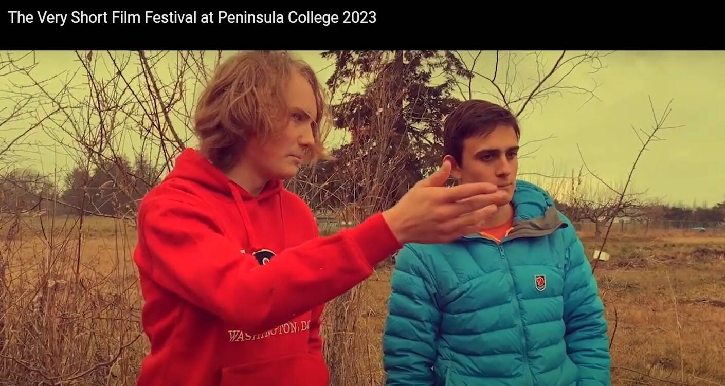 Screenshot courtesy of Peninsula College / Check out student-produced films at Peninsula Colleges Very Short Film Festival, set for 6 p.m. Friday, June 9, at PCs Little Theater.