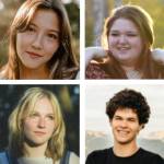 Photo courtesy of Monday Musicale / Monday Musicale's 2023 scholarship recipients include (clockwise, from top left) Danika Chen, Rayna Mathison, Abby Sanford and Brock Tejada.