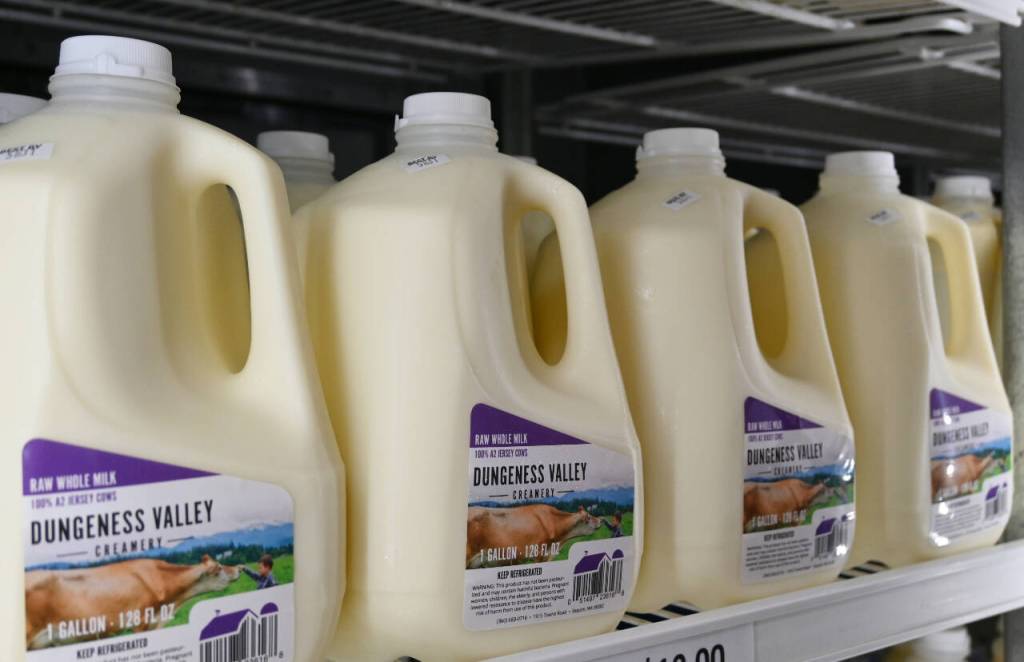 Photo by Michael Dashiell / Need some fresh milk? Check out Dungeness Valley Creamery at 1915 Towne Road in Sequim.